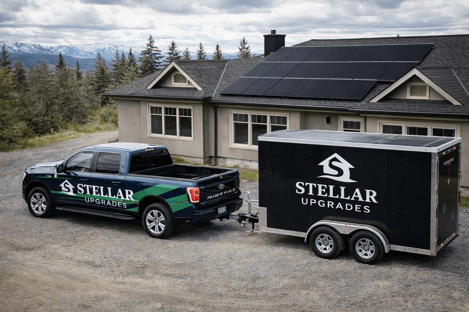 Solar installation in Blackfalds